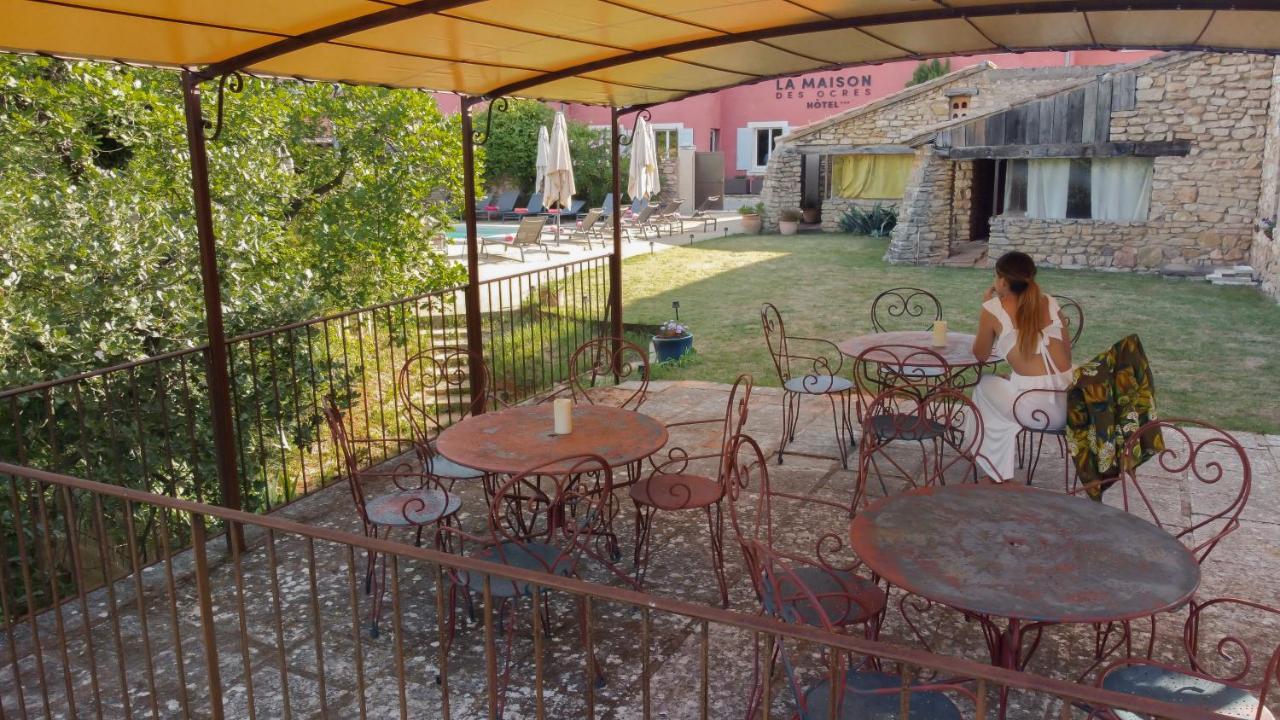 Hotel La Maison Des Ocres - Provence Roussillon en Isere Exteriér fotografie